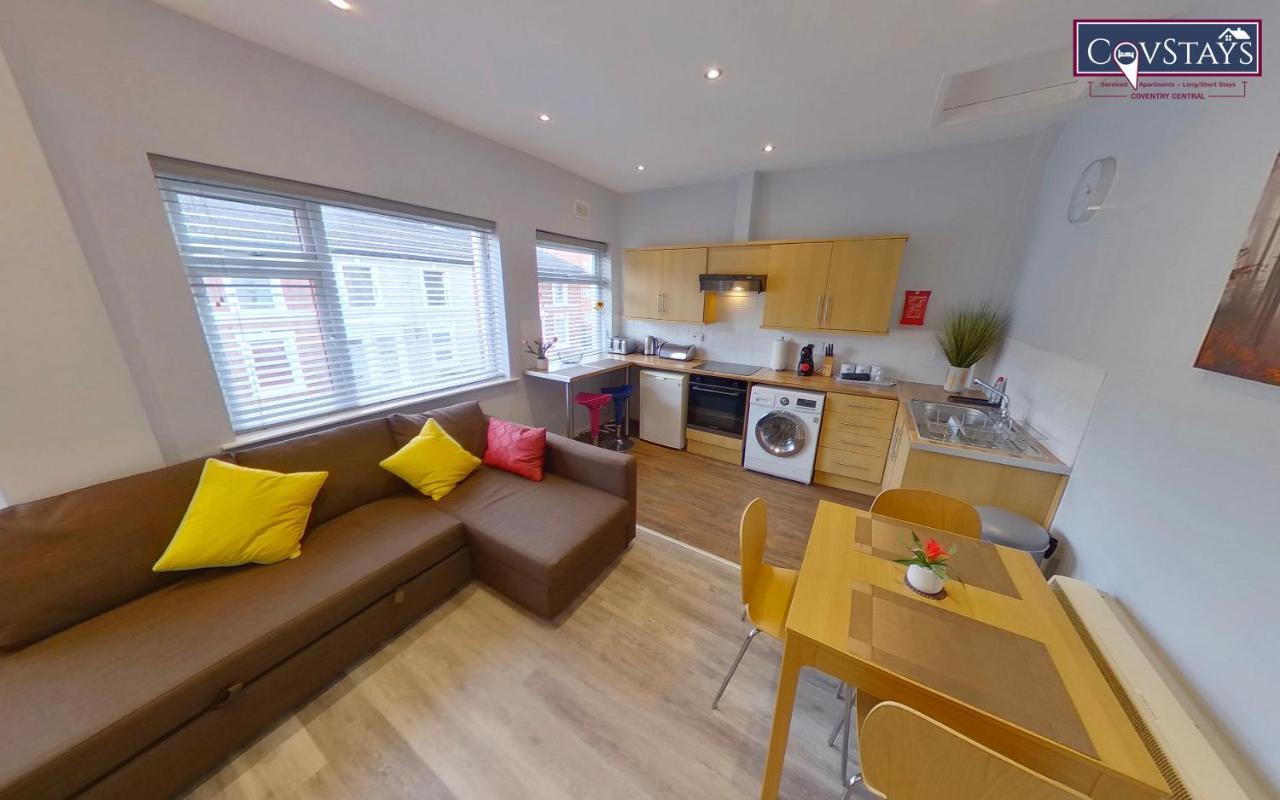 Sunnyside View - 1-Bed Apartment In Coventry City Centre Buitenkant foto