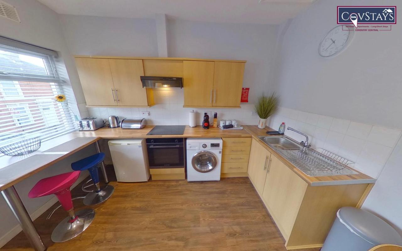 Sunnyside View - 1-Bed Apartment In Coventry City Centre Buitenkant foto