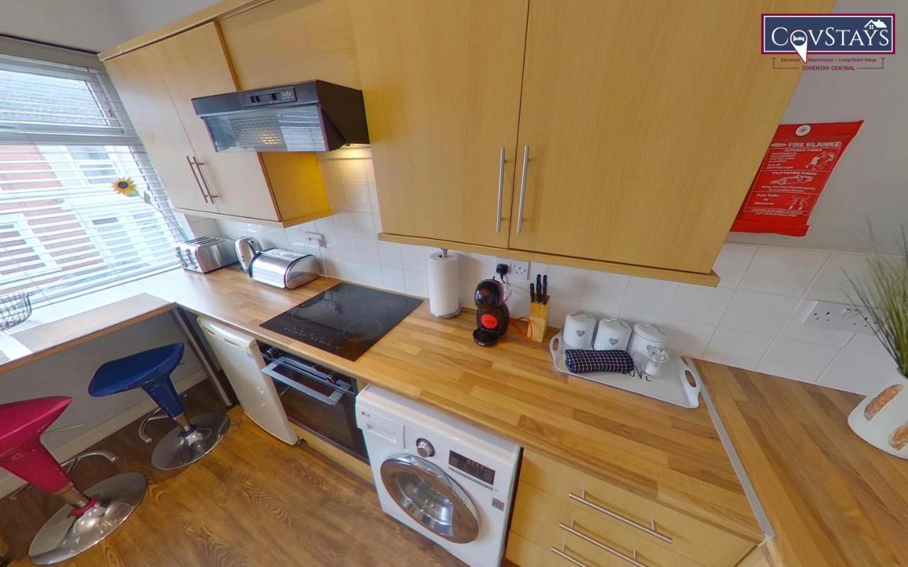 Sunnyside View - 1-Bed Apartment In Coventry City Centre Buitenkant foto